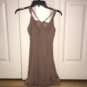 American eagle poka dot sun dress